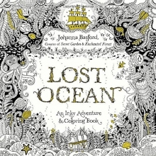 Cover art for Lost Ocean: An Inky Adventure and Coloring Book