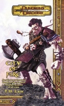 Cover art for City of Fire (Dungeons & Dragons Novel)