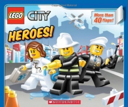 Cover art for LEGO City: Heroes!: Lift-the-Flap Board Book
