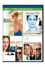 Cover art for Erin Brockovich / Notting Hill / Duplicity / Charlie Wilson's War Four Feature Films