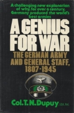 Cover art for A genius for war: The German army and general staff, 1807-1945