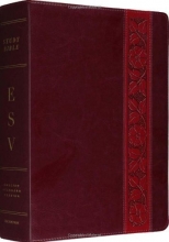 Cover art for ESV Study Bible (TruTone, Mahogany, Trellis Design)