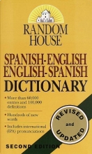 Cover art for Random House Spanish-English English-Spanish Dictionary