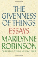 Cover art for The Givenness of Things: Essays