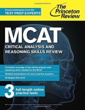 Cover art for MCAT Critical Analysis and Reasoning Skills Review: New for MCAT 2015 (Graduate School Test Preparation)