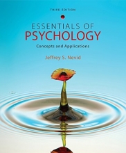 Cover art for Cengage Advantage Books: Essentials of Psychology: Concepts and Applications