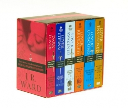 Cover art for Black Dagger Brotherhood, boxed set: Dark Lover, Lover Eternal, Lover Awakened, Lover Unbound, Lover Revealed, Lover Enshrined