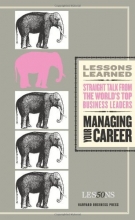 Cover art for Managing Your Career (Lessons Learned)