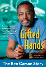 Cover art for Gifted Hands, Revised Kids Edition: The Ben Carson Story (ZonderKidz Biography)
