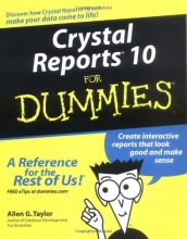 Cover art for Crystal Reports 10 For Dummies