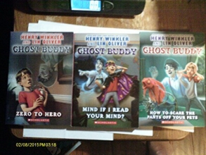 Cover art for Ghost Buddy 3-book Set: Zero to Zero, Mind If I Read Your Mind?, How to Scare the Pants Off Your Pets [Paperback]