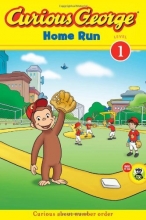Cover art for Curious George Home Run (CGTV Early Reader)