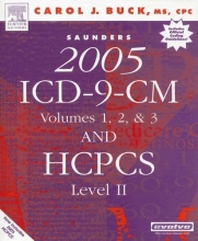 Cover art for Saunders 2005 ICD-9-CM, Volumes 1, 2, & 3 and HCPCS, Level II (Revised Reprint), 1e
