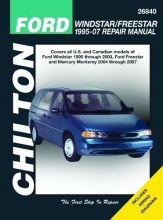 Cover art for Ford Windstar/Freestar & Mercury Monerey, 2004-2007 (Chilton's Total Car Care Repair Manuals)