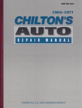 Cover art for Chilton's Auto Repair Manual 1964-71