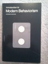 Cover art for Introduction to Modern Behaviorism.