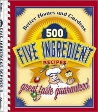 Cover art for 500 Five Ingredient Recipes