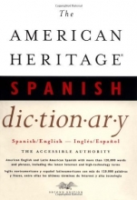 Cover art for The American Heritage Spanish Dictionary, Second Edition