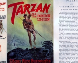 Cover art for Tarzan and the Foreign Legion