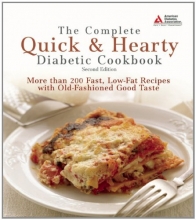 Cover art for The Complete Quick & Hearty Diabetic Cookbook: More Than 200 Fast, Low-Fat Recipes with Old-Fashioned Good Taste