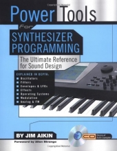 Cover art for Power Tools for Synthesizer Programming: The Ultimate Reference for Sound Design Book/CD-ROM