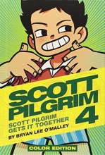 Cover art for Scott Pilgrim Color Hardcover Volume 4: Scott Pilgrim Gets it Together