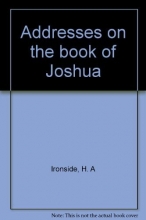 Cover art for Addresses on the book of Joshua