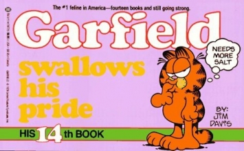 Cover art for Garfield Swallows His Pride (His 14th Book)