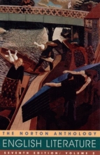 Cover art for The Norton Anthology of English Literature, Vol. 2