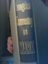 Cover art for The Gospel According to Mark, Evangelical Commentary on Mark