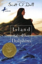 Cover art for Island of the Blue Dolphins