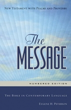 Cover art for The Message: The Bible in Contemporary Language (New Testament with Psalms and Proverbs)