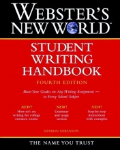 Cover art for Webster's New World Student Writing Handbook