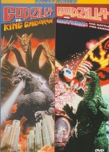 Cover art for Godzilla vs. King Ghidorah / Godzilla & Mothra: The Battle for Earth