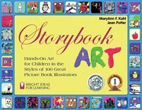 Cover art for Storybook Art: Hands-On Art for Children in the Styles of 100 Great Picture Book Illustrators (Bright Ideas for Learning (TM))
