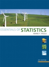 Cover art for Essentials of Statistics (4th Edition) (Triola Statistics Series)
