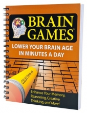 Cover art for Brain Games #5 : Lower Your Brain Age in Minutes a Day (Brain Games (Numbered))