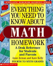Cover art for Everything You Need To Know About Math Homework (Evertything You Need To Know..)