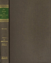 Cover art for Saint Chrysostom: Homilies on the Gospel of St. Matthew [A Select Library of the Nicene and Post-Nicene Fathers of the Christian Church - Volume X]