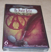 Cover art for The Scarlet Letter-6 CD set (Digiview Entertainment Audio Book Series)