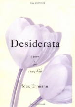 Cover art for Desiderata: A Poem for a Way of Life