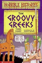 Cover art for The Groovy Greeks (Horrible Histories)