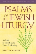Cover art for Psalms of the Jewish Liturgy: A Guide to Their Beauty, Power, and Meaning