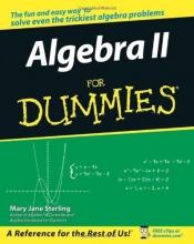 Cover art for Algebra II For Dummies