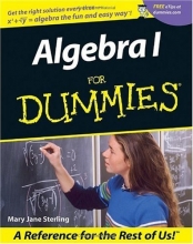 Cover art for Algebra for Dummies