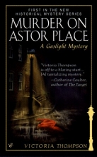 Cover art for Murder on Astor Place (Gaslight Mysteries #1)