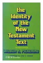 Cover art for The identity of the New Testament text