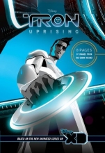 Cover art for Tron Uprising the Junior Novel