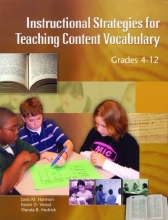 Cover art for Instructional Strategies for Teaching Content Vocabulary; Grades 4-12
