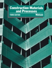 Cover art for Construction Materials and Processes